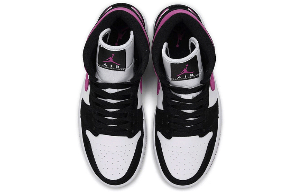 Кроссовки Jordan Air Jordan 1 Mid Magenta (Женская размерная сетка)