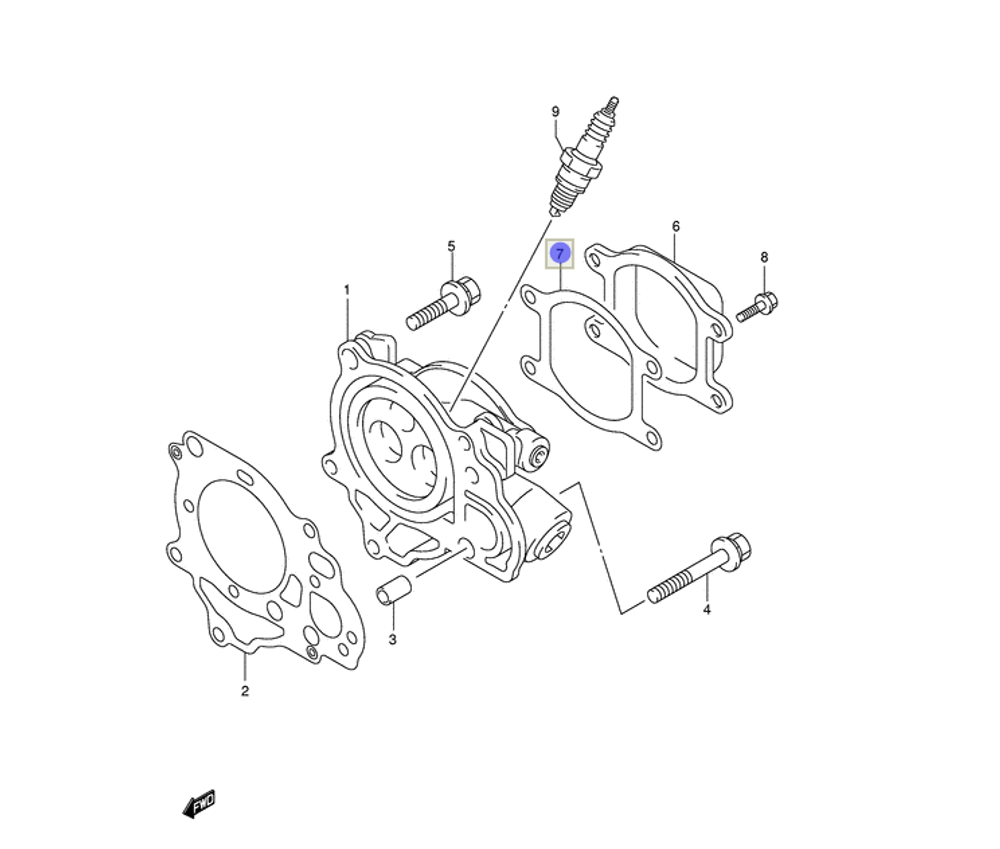 Прокладка 11189-97J00-000