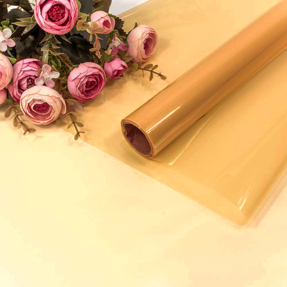 Пленка В рулоне 10 м х 58 см (Желтый, Оранжевый)