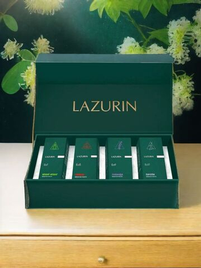 Набор эфирных масел. Иланг-Иланг, Герань, Лаванда, Пачули. 4 шт. по 10 мл.