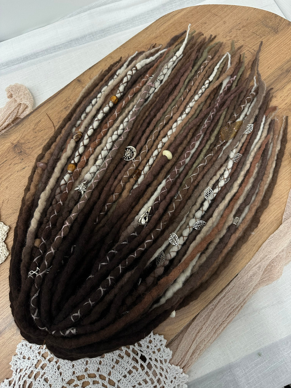 Фактурные войлочное дреды