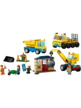 Конструктор City 60391 Строительные грузовики и кран