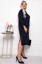 Платье "Памела" П7262 (темно-синее) LT Collection