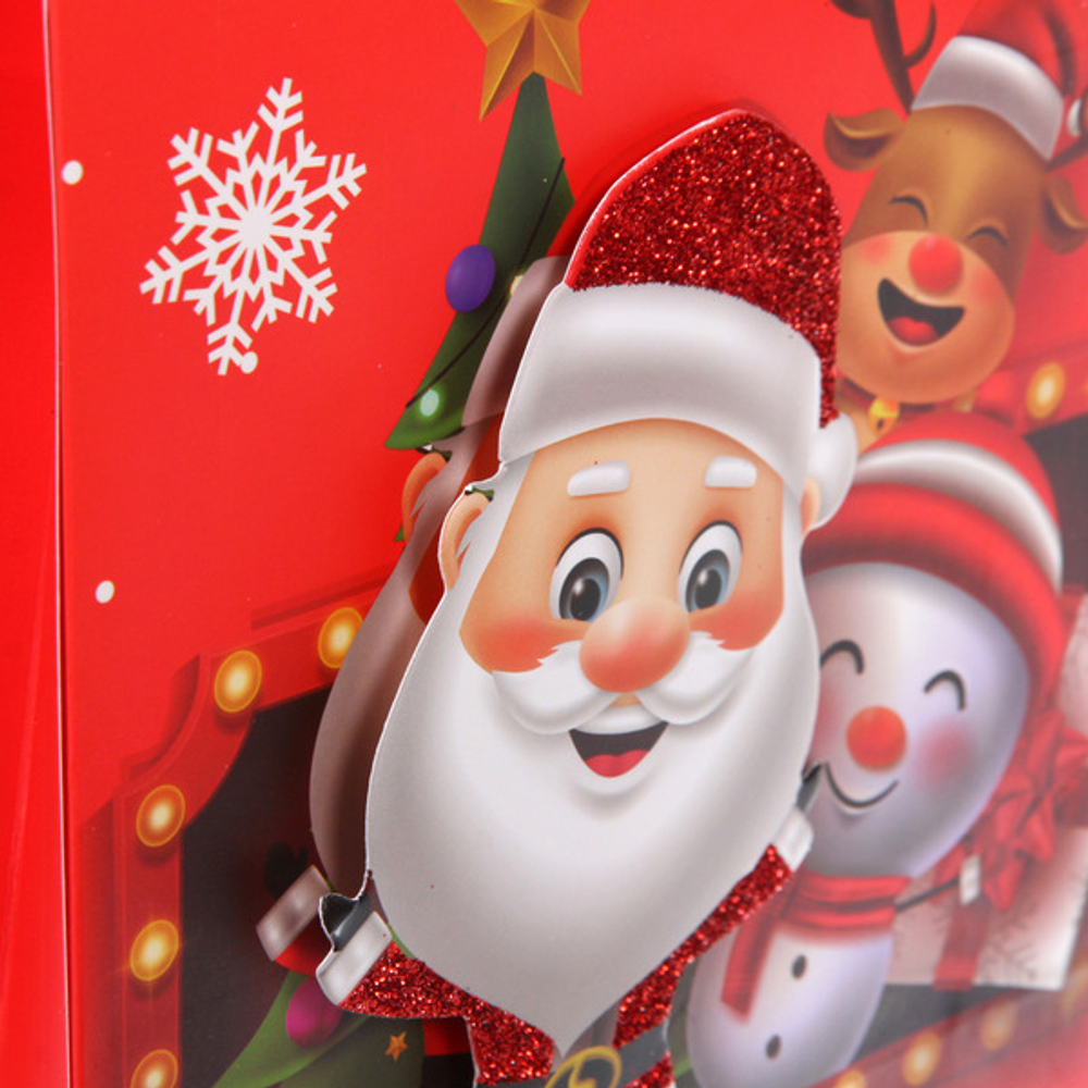 Пакет подарочный «Сказочный Дедушка» 18*24*8,5 см