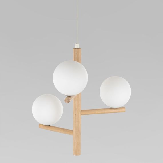 Подвесная люстра TK Lighting 6799 Estera Wood