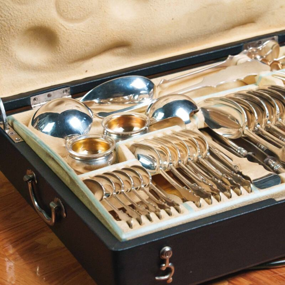 Комплект столовых приборов на 6 персон (54 предмета)