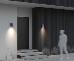 Уличный настенный светодиодный светильник Maytoni   O475WL-L10GF3K