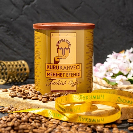 Турецкий молотый кофе Kurukahveci Mehmet Efendi 250 гр