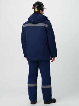 Костюм зимний "Мастер" полукомбинезон (т.синий)