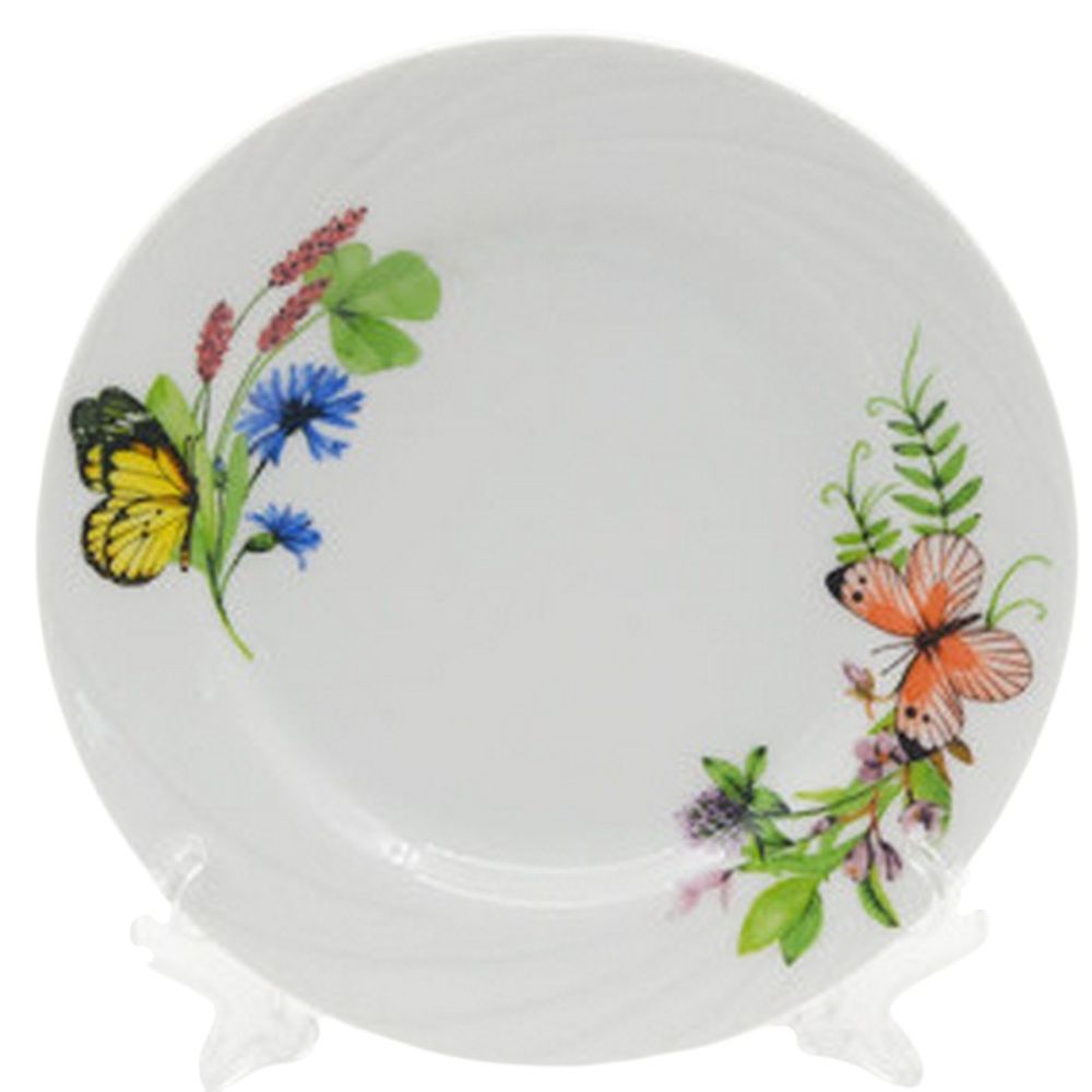 Тарелка мелкая "НИМФА МИКС (Голубка)" 20 см, Беларусь.