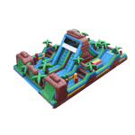 Надувной батут "Дикие джунгли"