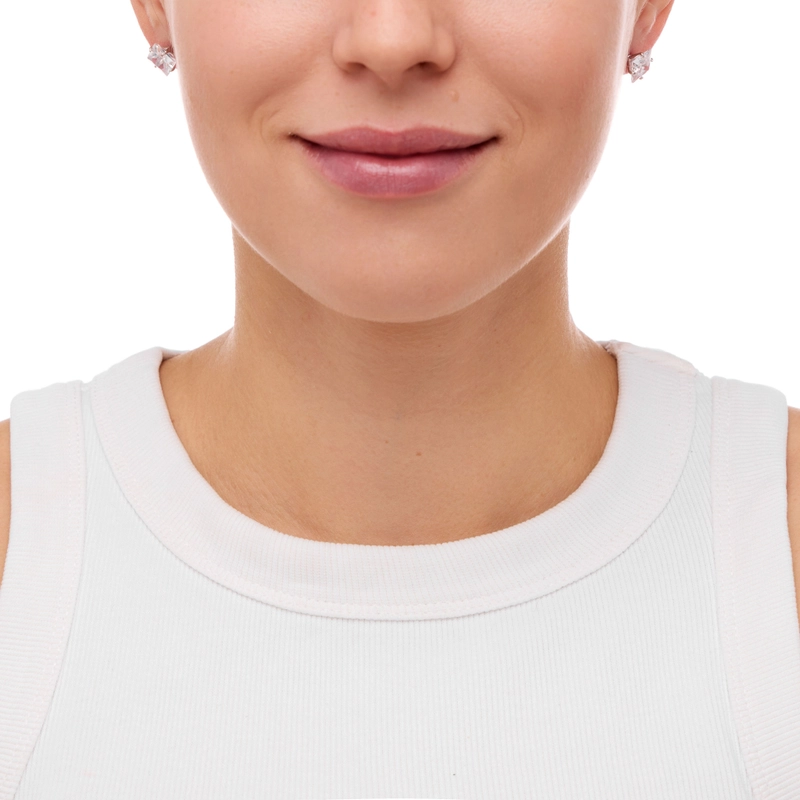 Серьги Мягкий Блеск – Большой Квадрат