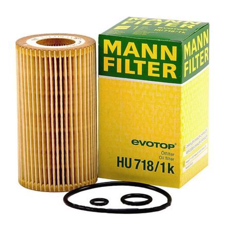 Фильтр масляный MANN HU718/1K