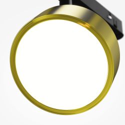 Трековый магнитный светодиодный светильник диммируемый Maytoni Exility Rado TR040-4-18W3K-DS-BBS