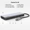 USB-концентратор Belkin USB-C 7in1 Multiport Dock (AVC009btSGY), серый