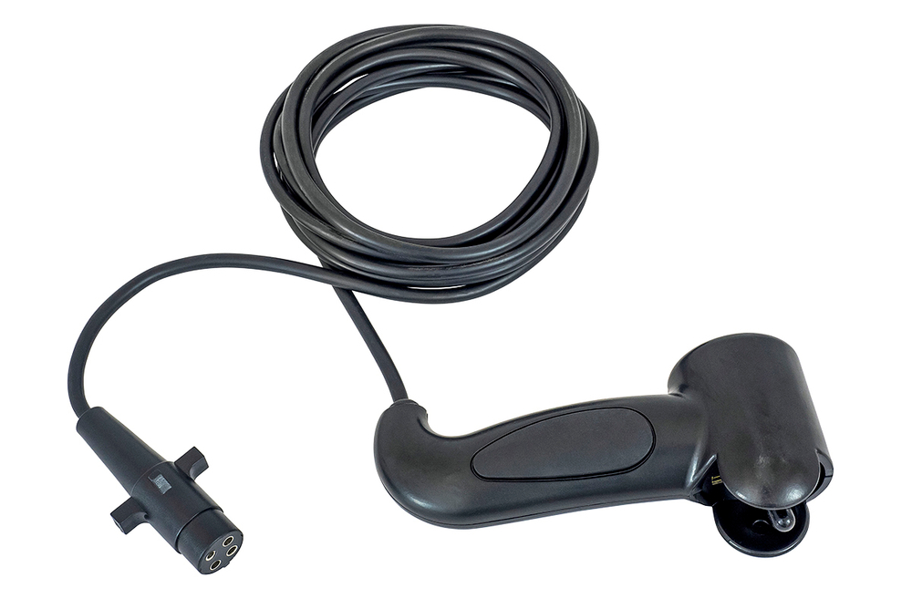 Лебёдка автомобильная электрическая 12V Runva 6000 lbs 2722 кг (стальной трос)