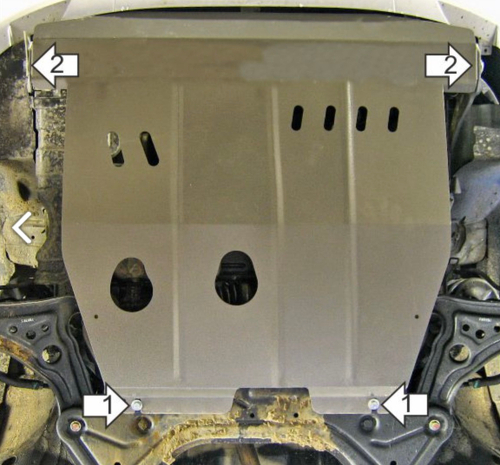 Защита двигателя и кпп для Chevrolet Aveo T200; T250 Motodor.73003