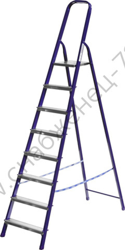 СИБИН 8 ступеней, 166см, стальная, стремянка (38803-08)