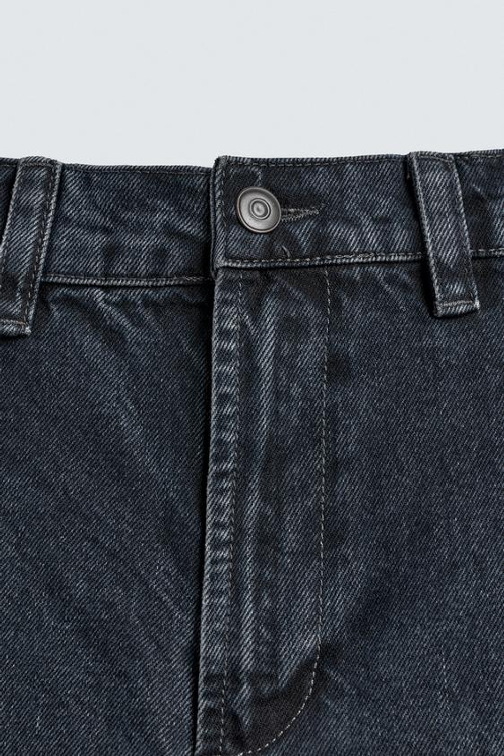 ZARA ДЖИНСОВЫЕ БРЮКИ ЧИНОС, СИНИЙ