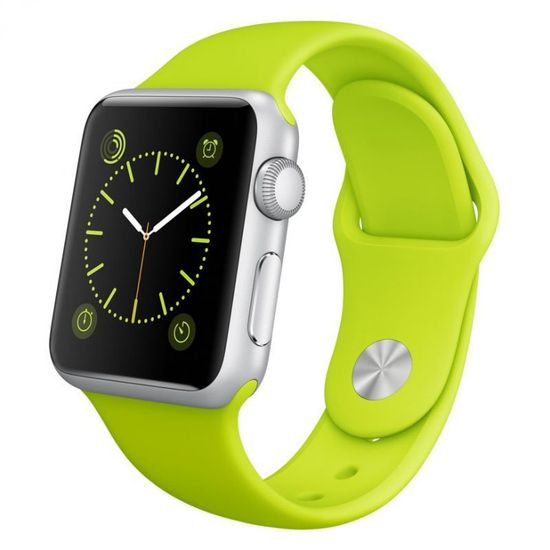Часы смарт Apple Watch Sport 42мм (цвет зелёный)