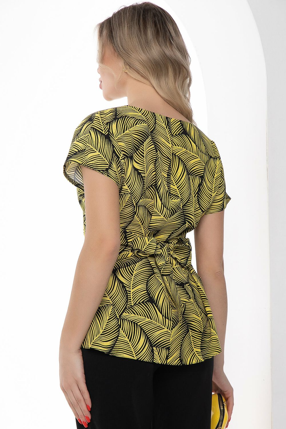 Блуза "Красотка" (желтая) Б10008 LT Collection