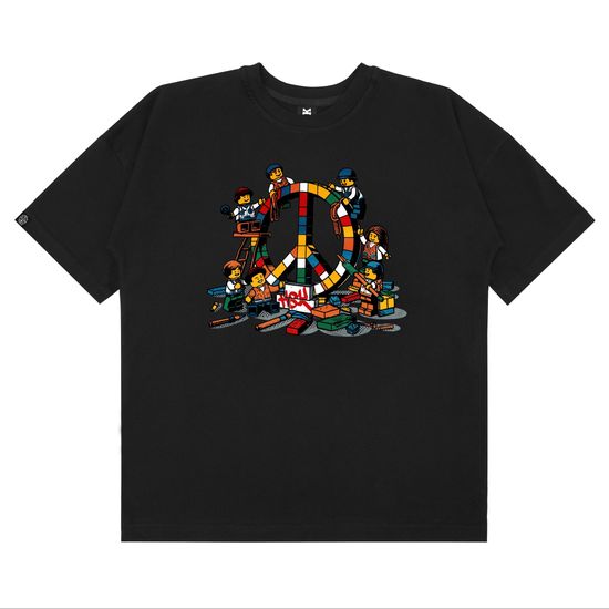 Футболка HOOK Лего черный