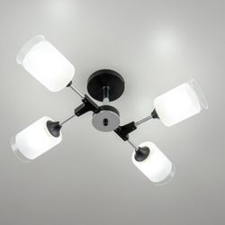 Citilux Эрик CL136145 Люстра потолочная Чёрная