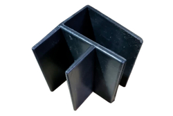 Угловой элемент для клумбы Holzhof , 150х25мм,  90град