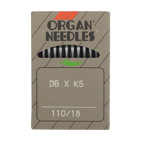 Иглы для промышленных швейных машин Organ DBхK5, 10 шт, 110