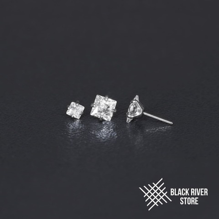 Cubic Zirconia Square Crystal Б/Р