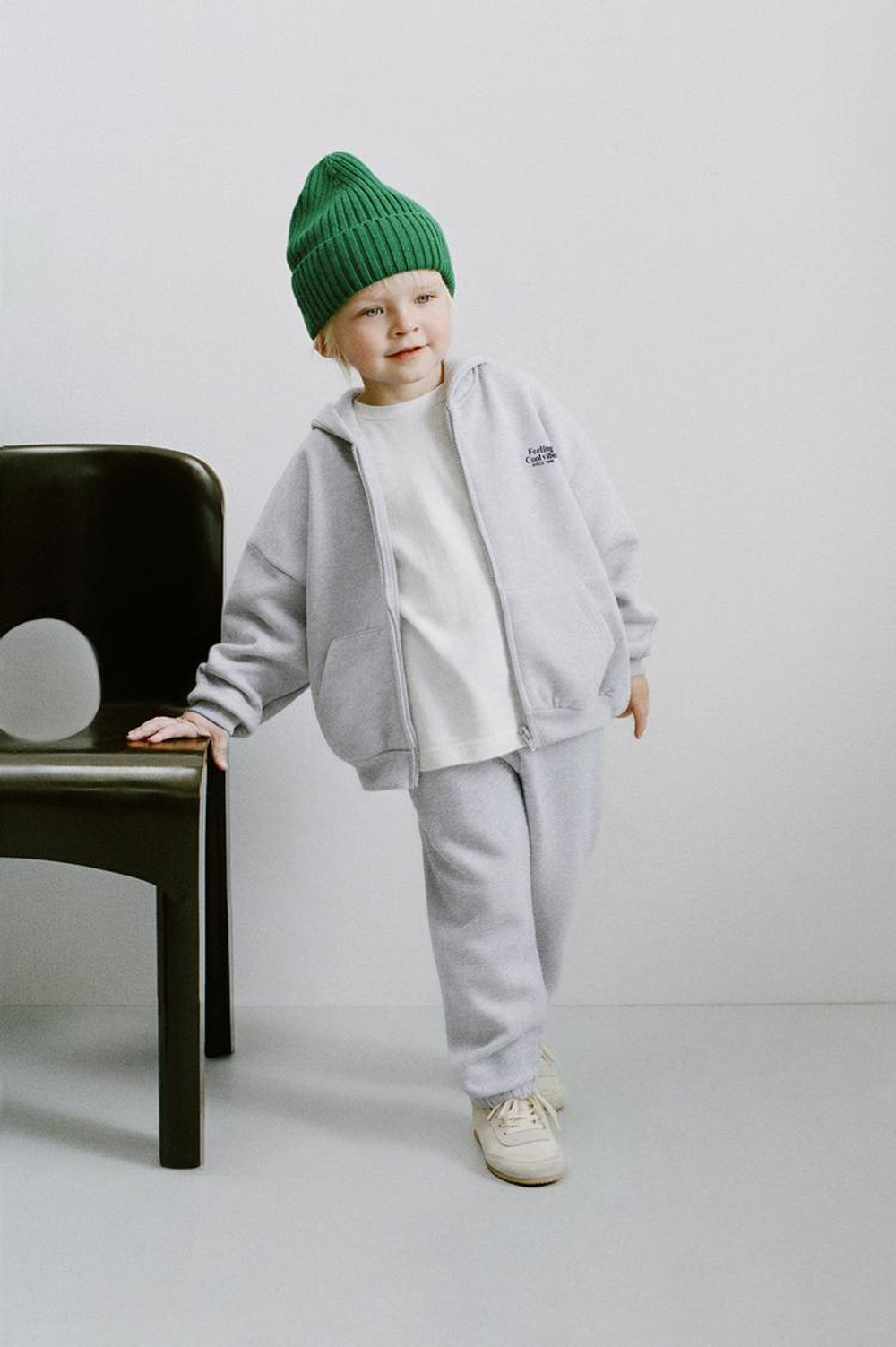 ZARA БРЮКИ-ДЖОГГЕРЫ, СЕРЫЙ МЕЛАНЖ