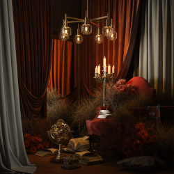 Потолочный светильник Freya FR5366CL-07BS