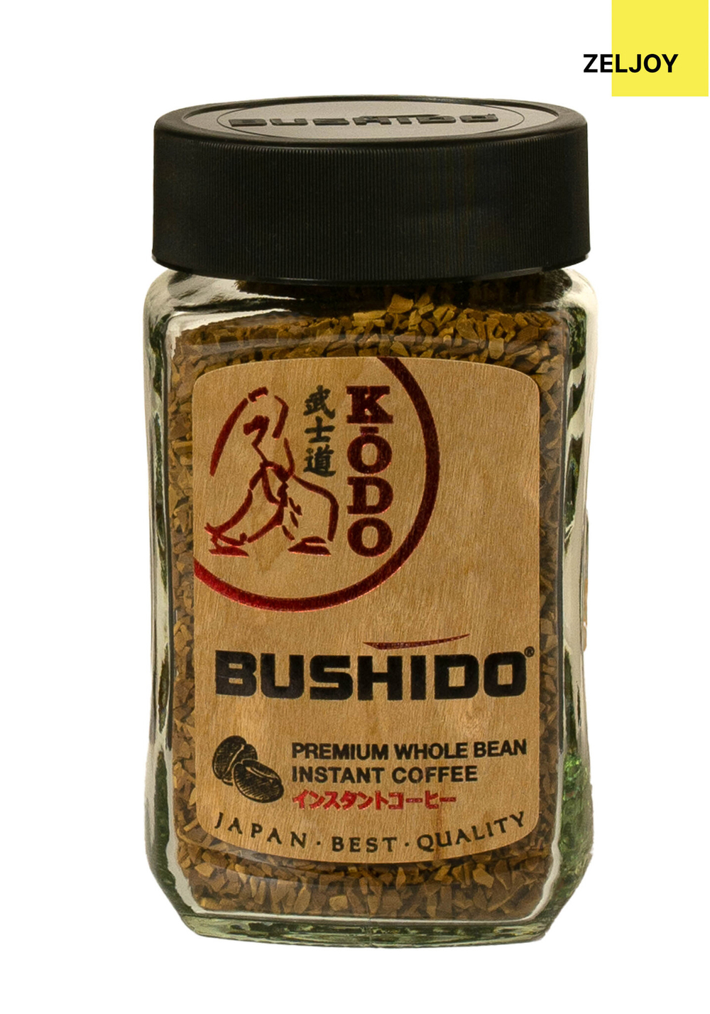 Кофе растворимый, BUSHIDO KODO (Бушидо) 100 г ст/б
