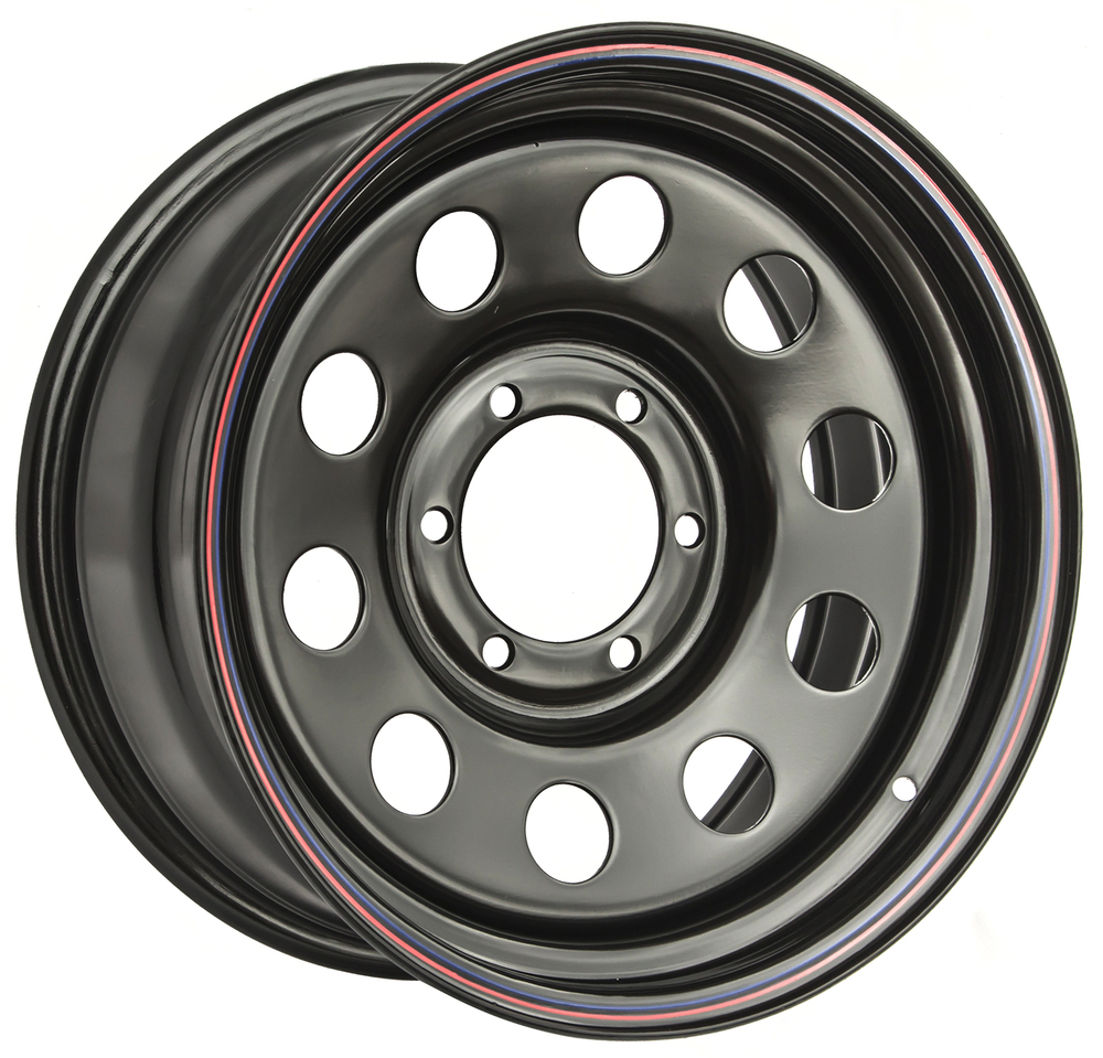 Диск усиленный Nissan Navara D40 3.0TD стальной черный 6x114,3 8xR17 d66 ET-10