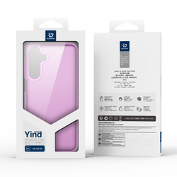 Прозрачный матовый чехол розового цвета (Rose Pink) для Samsung Galaxy A26 5G, серия Yind Series от Dux Ducis