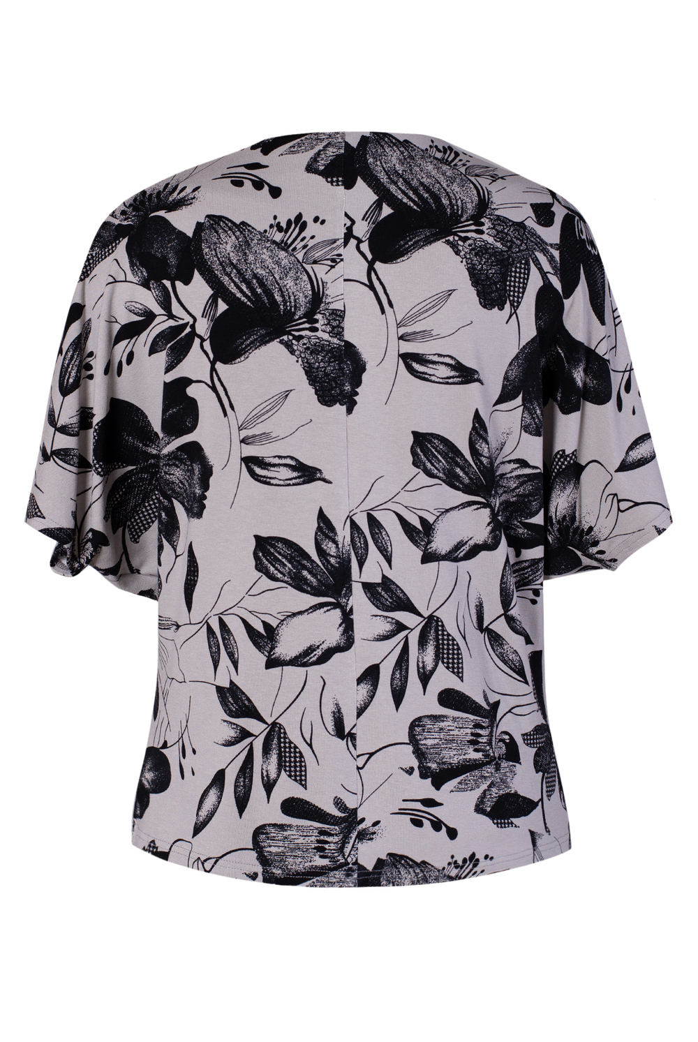 Джемпер женский 1273Л, Цветы #303Ц031273Л