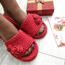 КУРС Тапочки открытые