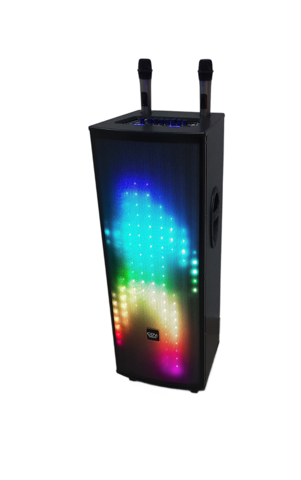 Напольная колонка COV CV-512 (100W/FM/USB/BT) караоке