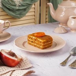 Тарелка d 21 см h2,5 см Aristocrat Peach Tea Noble [6]