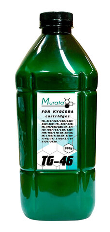 Тонер MURATA тип TG-46 для KYOCERA Универсальный (900гр) Green Line