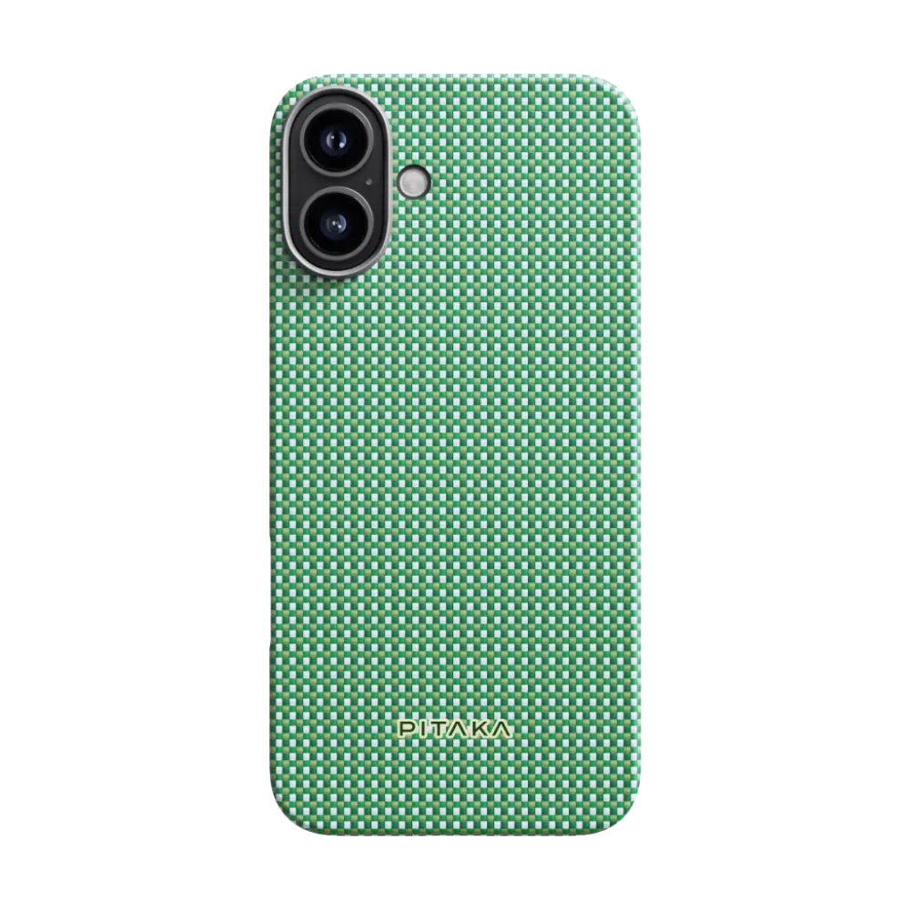 Чехол Pitaka Ultra-Slim Case для iPhone 16, Forest Green (KI1601FOR)