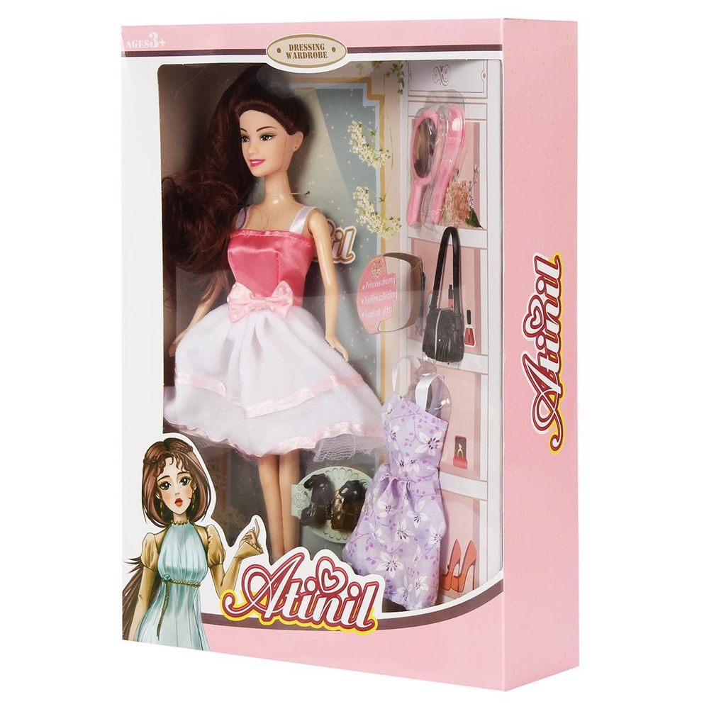 Кукла тип Модель с аксесс. 32см, коробка WX120-1