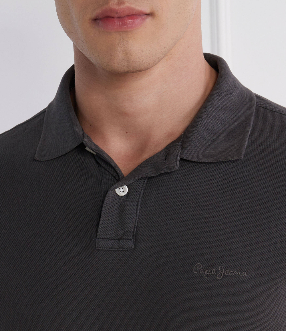 Поло NEW OLIVER Pepe Jeans London - графитовый(PM542099)
