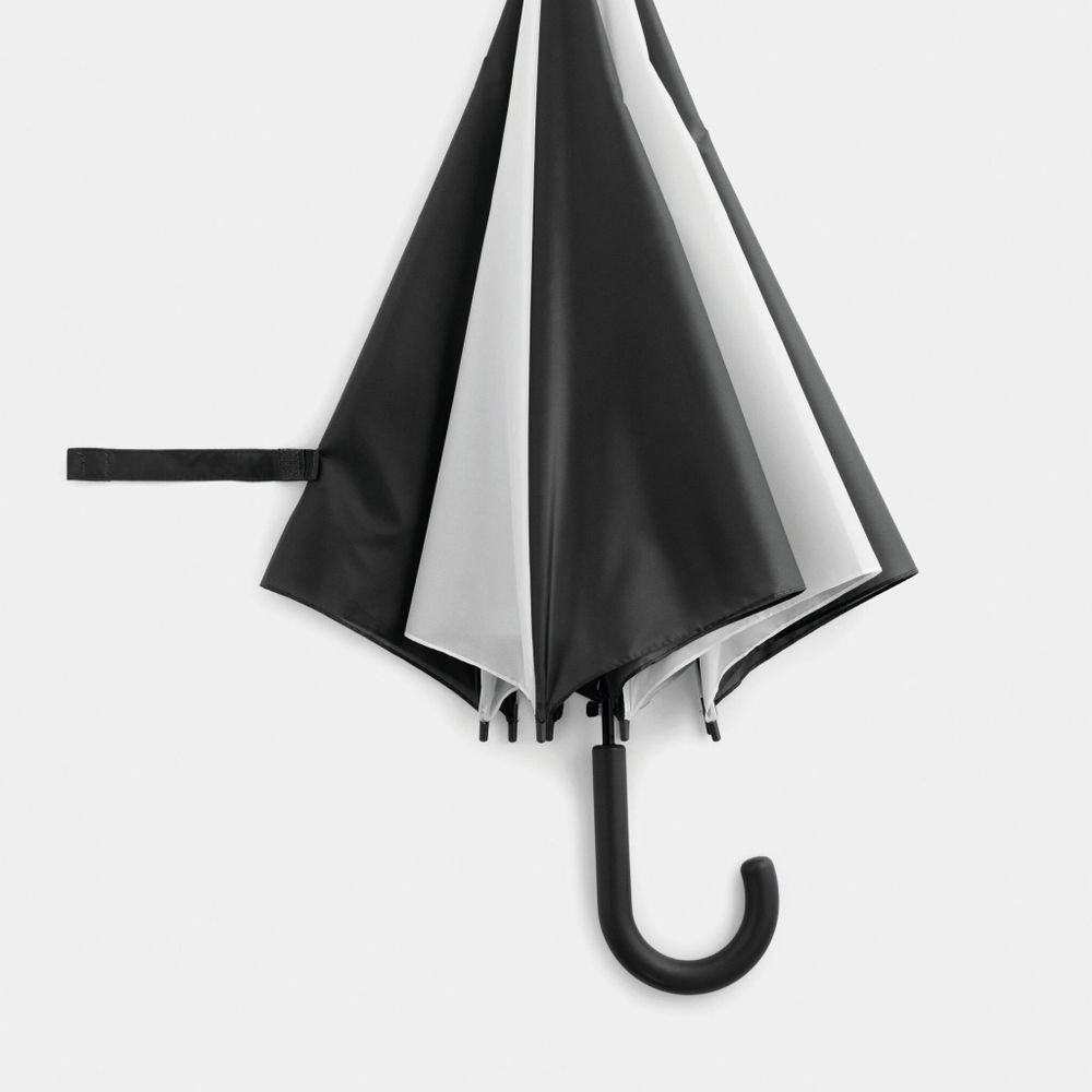 Зонтик- трость DISCO & DANCE Белый/Синий