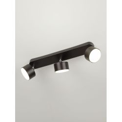 Светильник настенно-потолочный спот Rivoli   7079-703 3хGX53 15 Вт поворотный