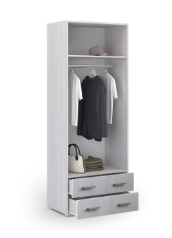 Дуэт Шкаф 2х дверный Дуб анкор светлый / Дуб анкор светлый