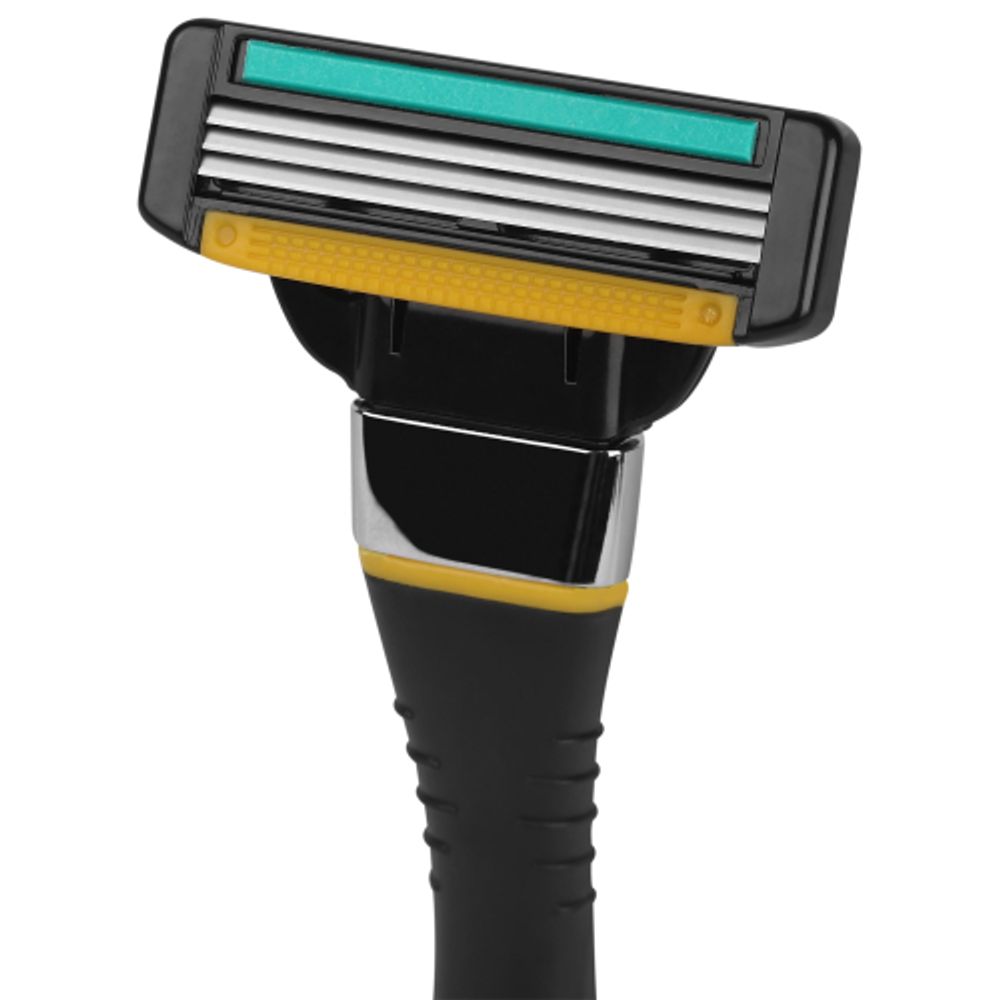 Бритвенная система Kodak Ultra Premium Razor 3 Starter мужская серебро/черный 3 лезвия 1 сменная кассета