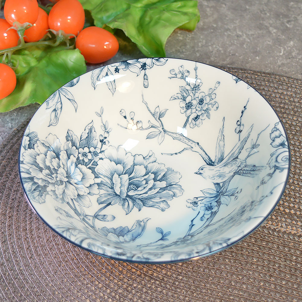 Салатник 550мл 18см Blue garden