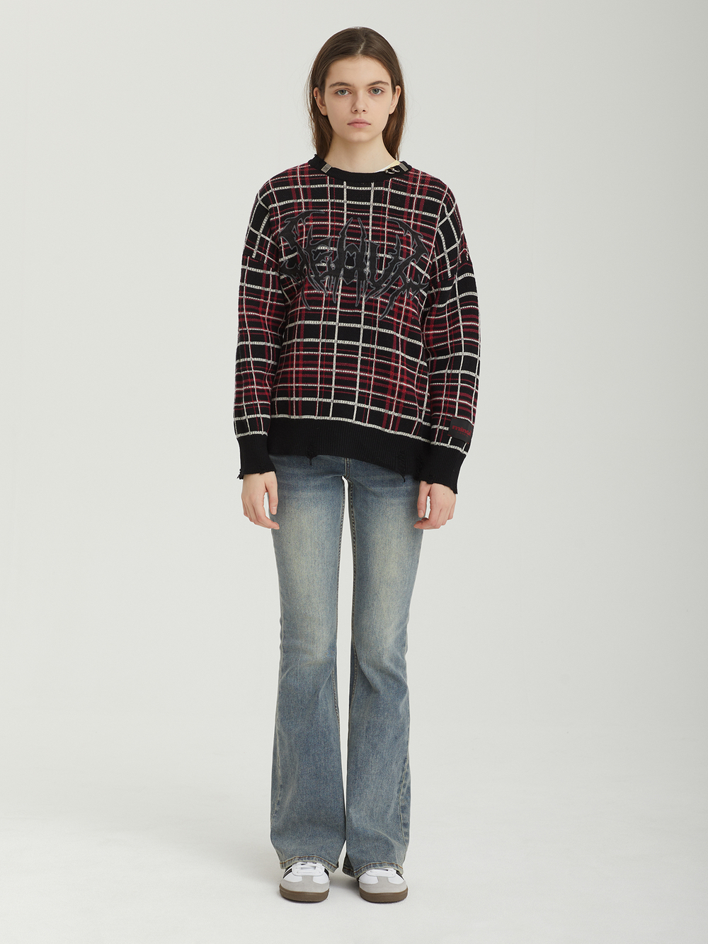Женский Свитер Heavy Plaid