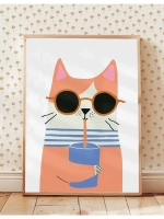 Постер для детской комнаты 40х50 см эстетика